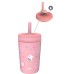 Zak Designs DreamWorks Gabby's Dollhouse Kelso Toddler Cups For Travel or At Home, 12oz Vacuum Insulated Stainless Steel Sippy Cup With Leak-Proof Design is Perfect For Kids (Cakey Cat)